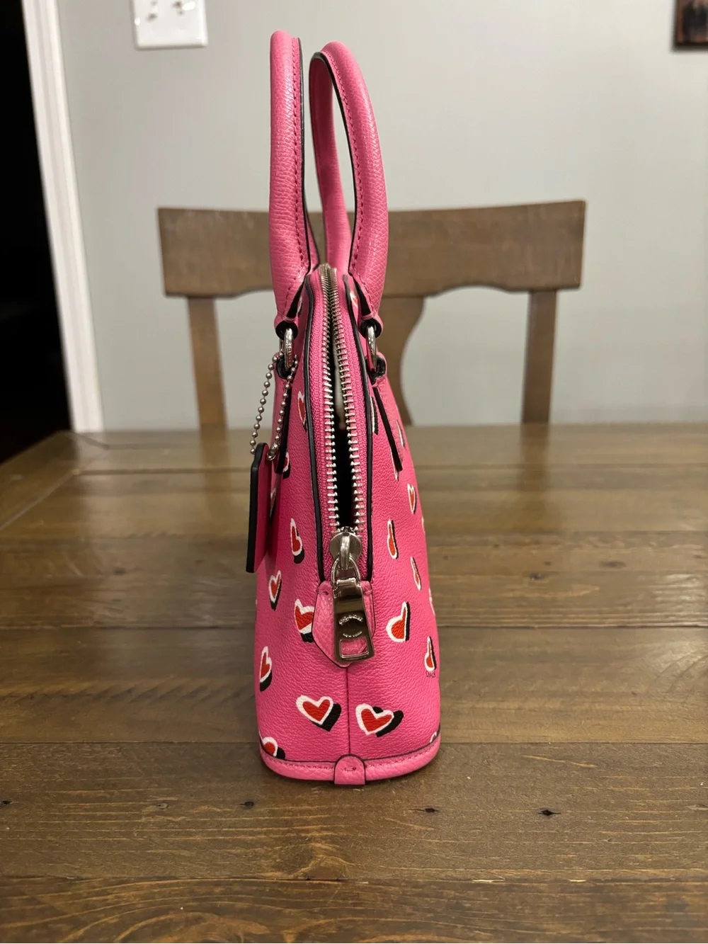 Coach Mini Cora Domed Satchel